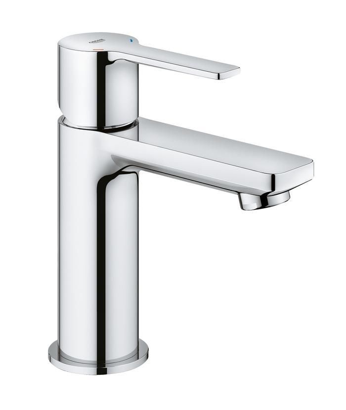 Смеситель для умывальника GROHE LINEARE донный клапан 3/8 23791001