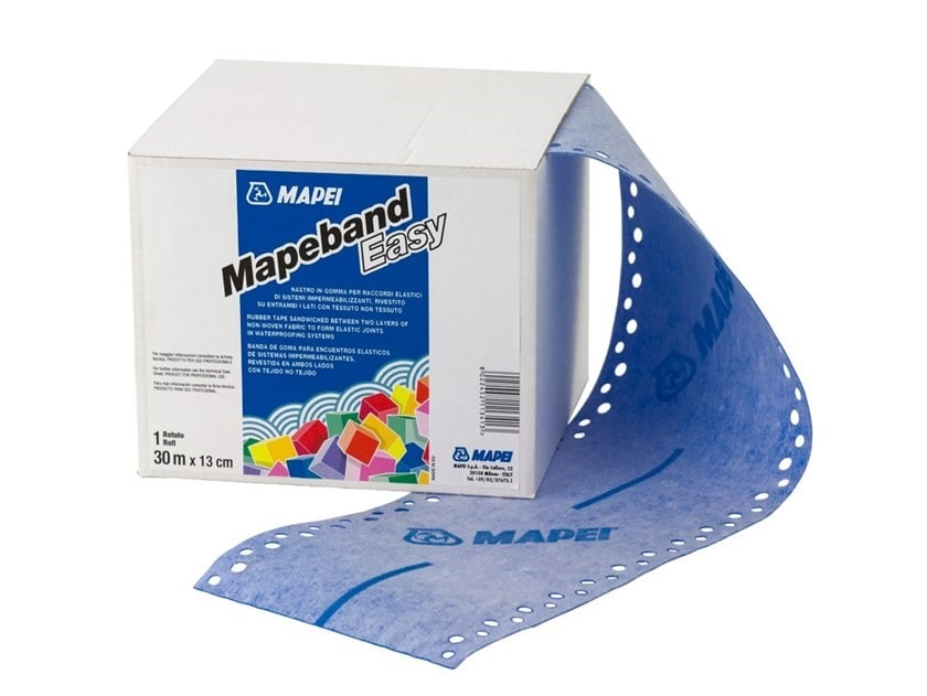 Лента прорезиненная гидроизоляционная Mapei Mapeband Easy H130 мм 30 м