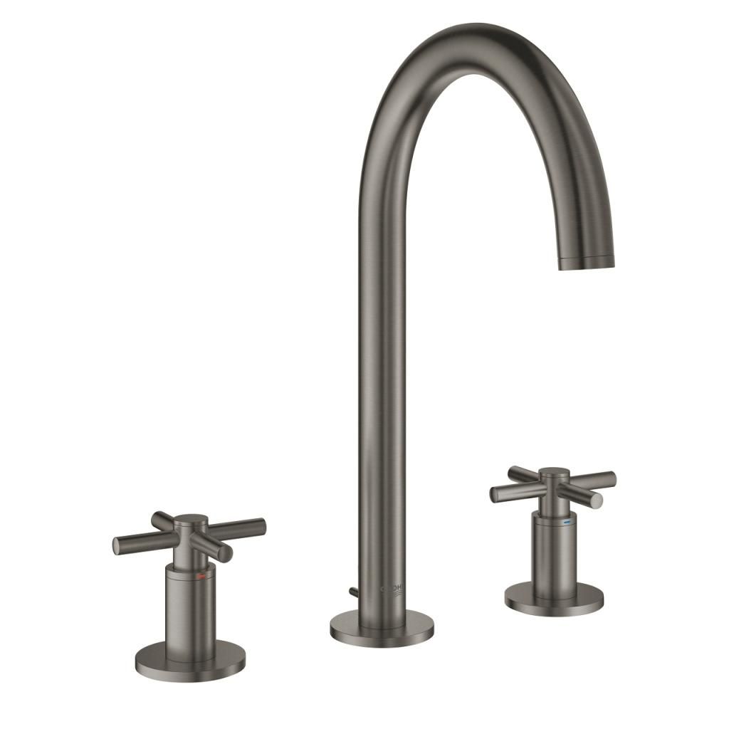 Смеситель для умывальника GROHE ATRIO на 3 отверстия, донный клапан 20008AL3