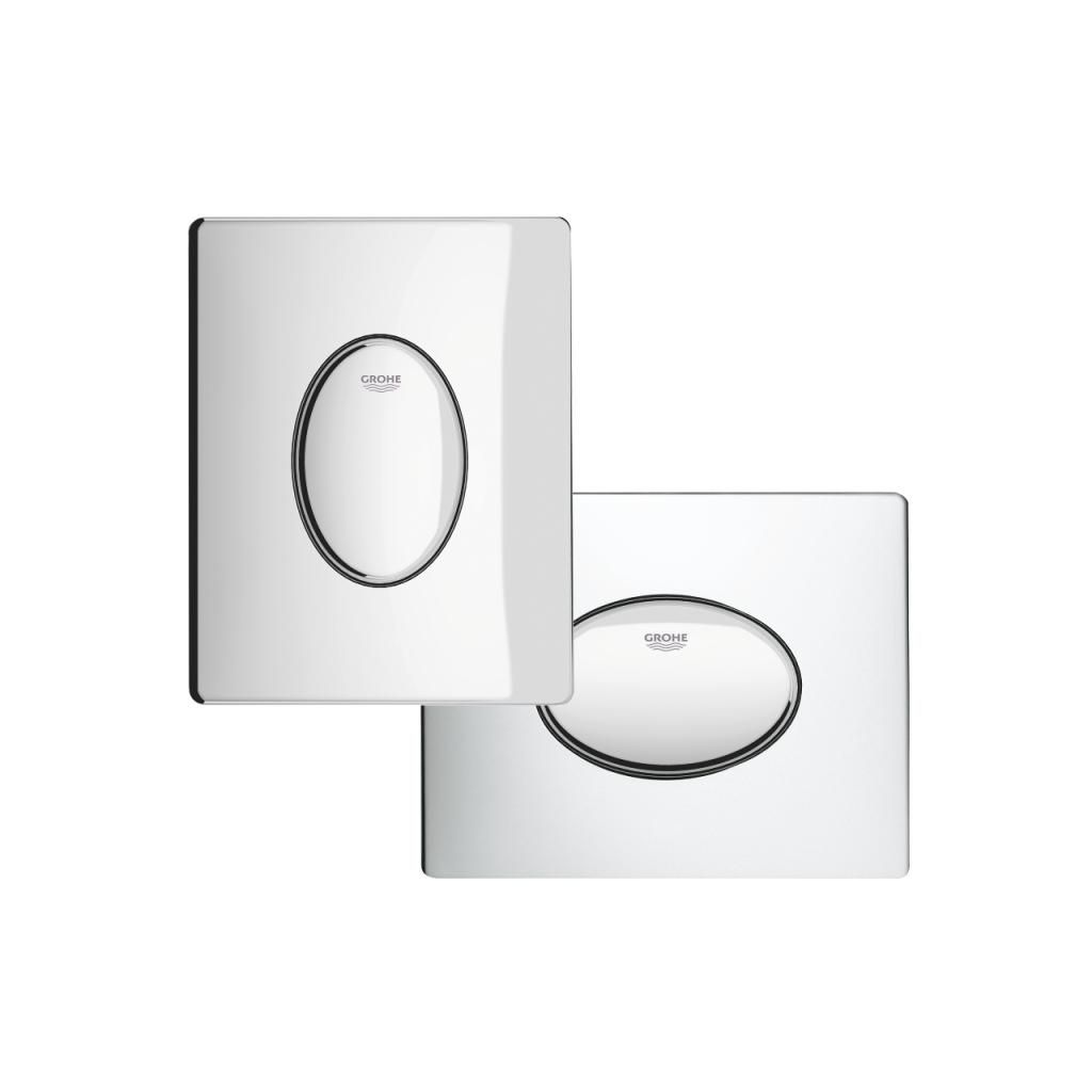 Клавиша GROHE Skate Air хром 156*197 вертикальная 38564000 - фото 2