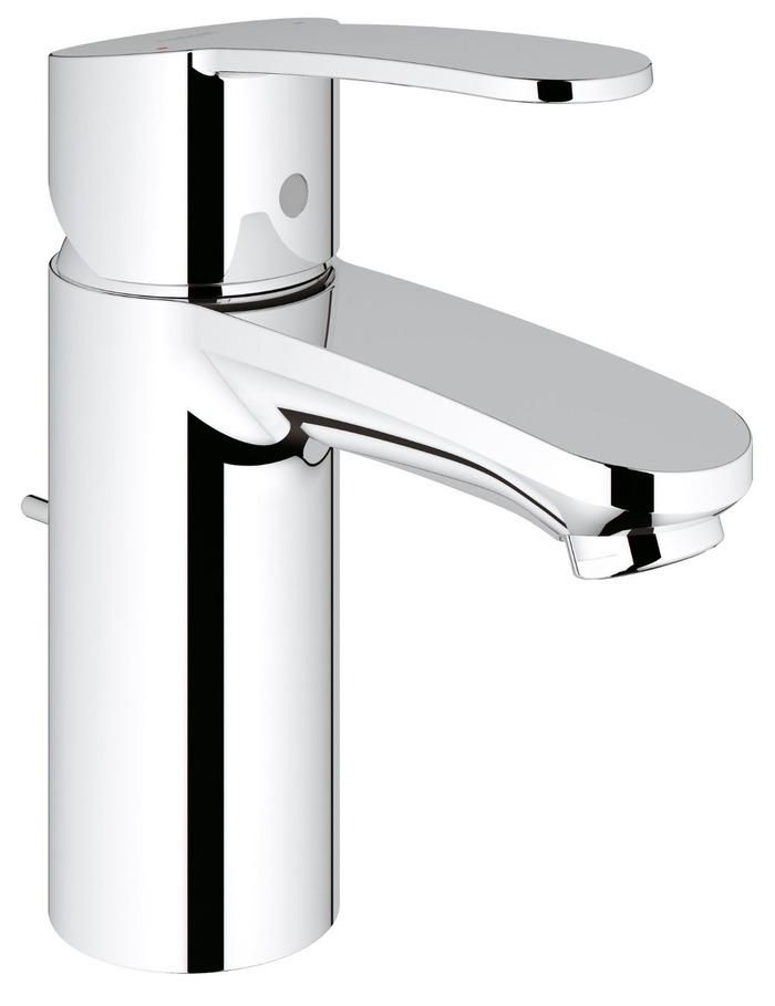 Смеситель для умывальника GROHE EUROSTYLE COSM донный клапан 3/8 33552002