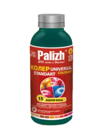 Паста колеровочная Palizh №15 морская волна, 0,1 л