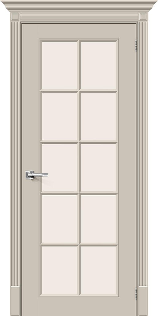 Дверь межкомнатная полотно Скинни-11.1 эмаль Creamy 2000x800 мм - фото 2