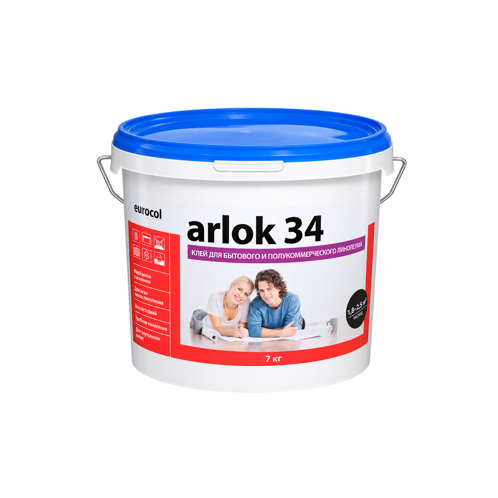 Клей Arlok 34 водно-дисперсионный 7 кг