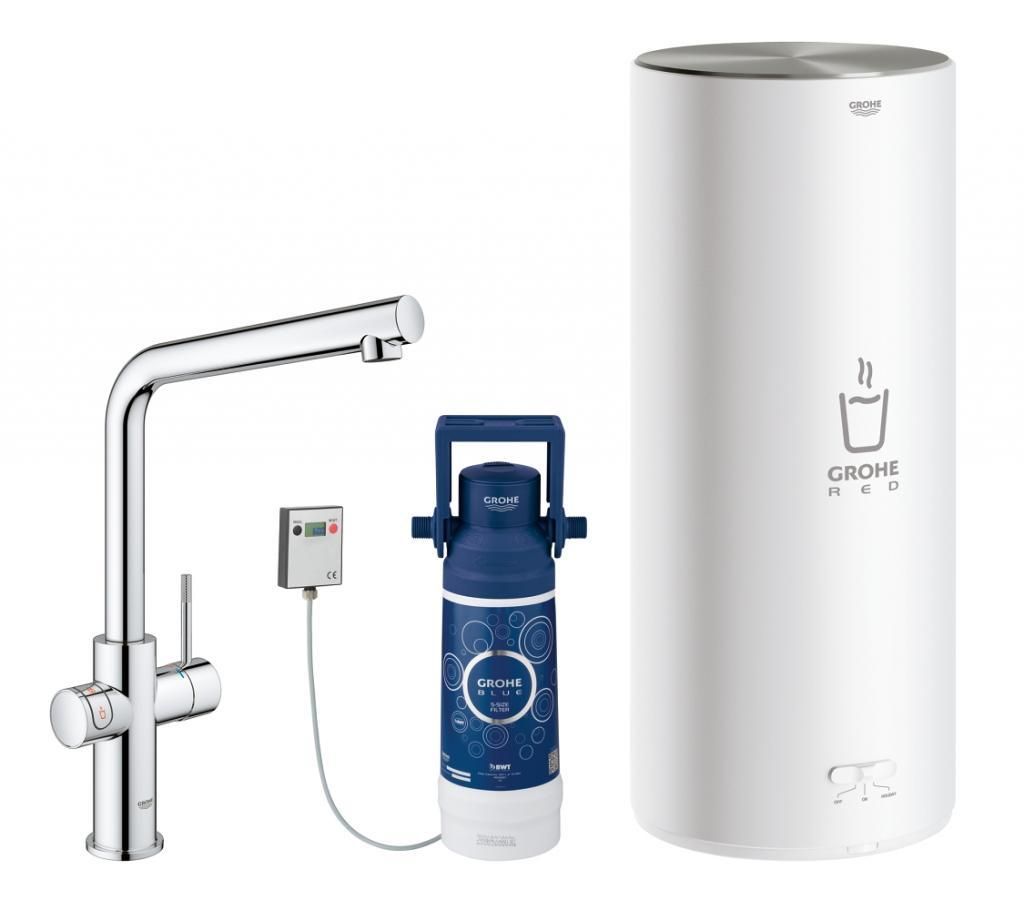 Смеситель для мойки GROHE RED II DUO с бойлером 7л. 30325001 - фото 3