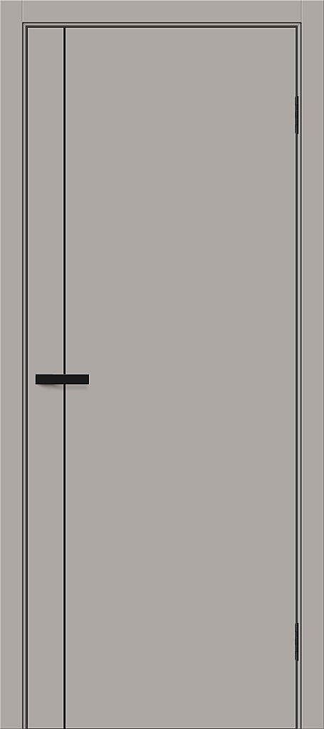 Дверь межкомнатная полотно Браво-0.70 винил Grey Pro 2000x700 мм