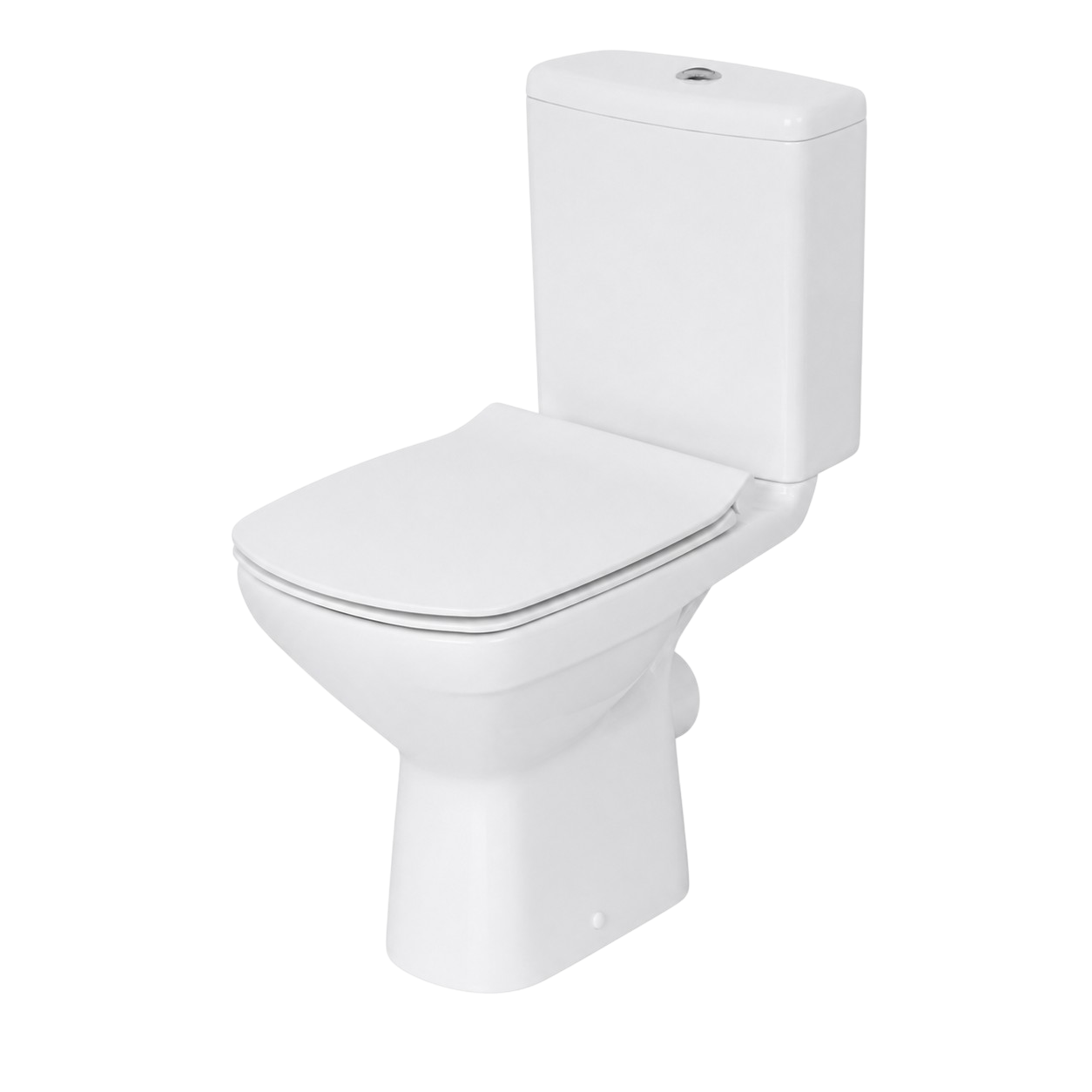 Унитаз в комплекте Cersanit KARINA 011 Clean On нижний подвод воды 3/6л DUR Slim микролифт