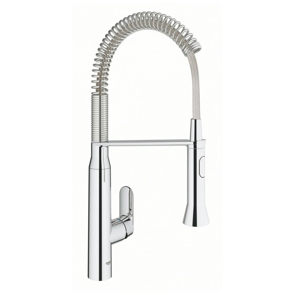 Смеситель для мойки GROHE ZEDRA (К7) вытяжной излив 3/8 31379000