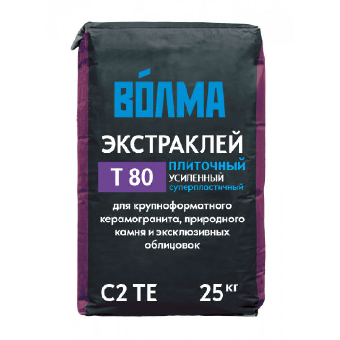 ВОЛМА Плиточный клей Экстраклей, 25 кг