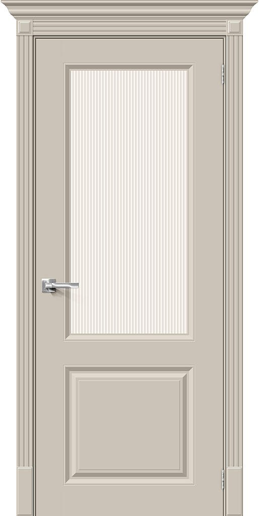 Дверь межкомнатная полотно Скинни-13 эмаль Creamy 2000x600 мм - фото 2