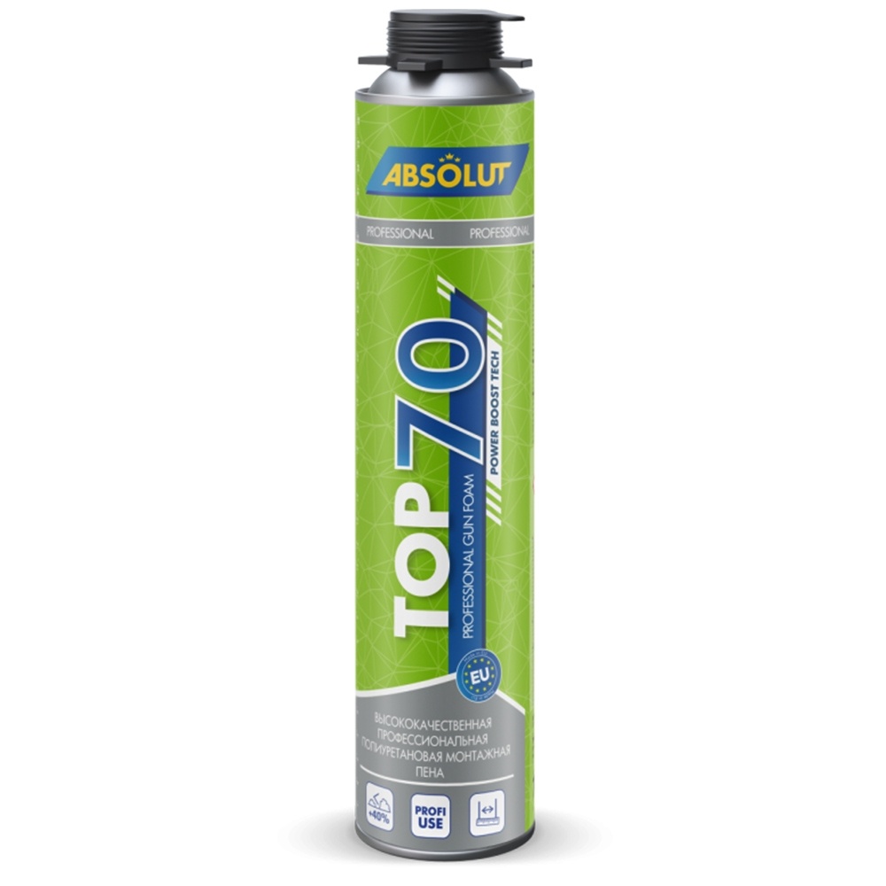 Монтажная пена профессиональная Absolut TOP70 750 мл