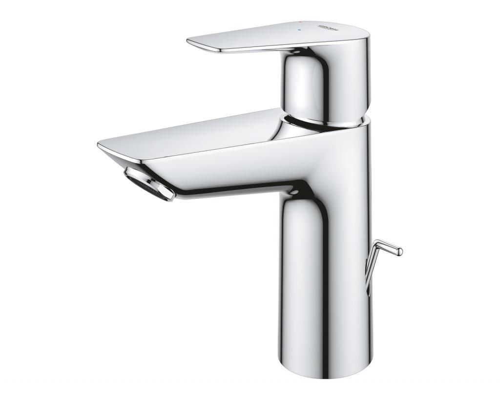 Смеситель для умывальника GROHE BAUEDGE донный клапан 3/8 23759001 - фото 4