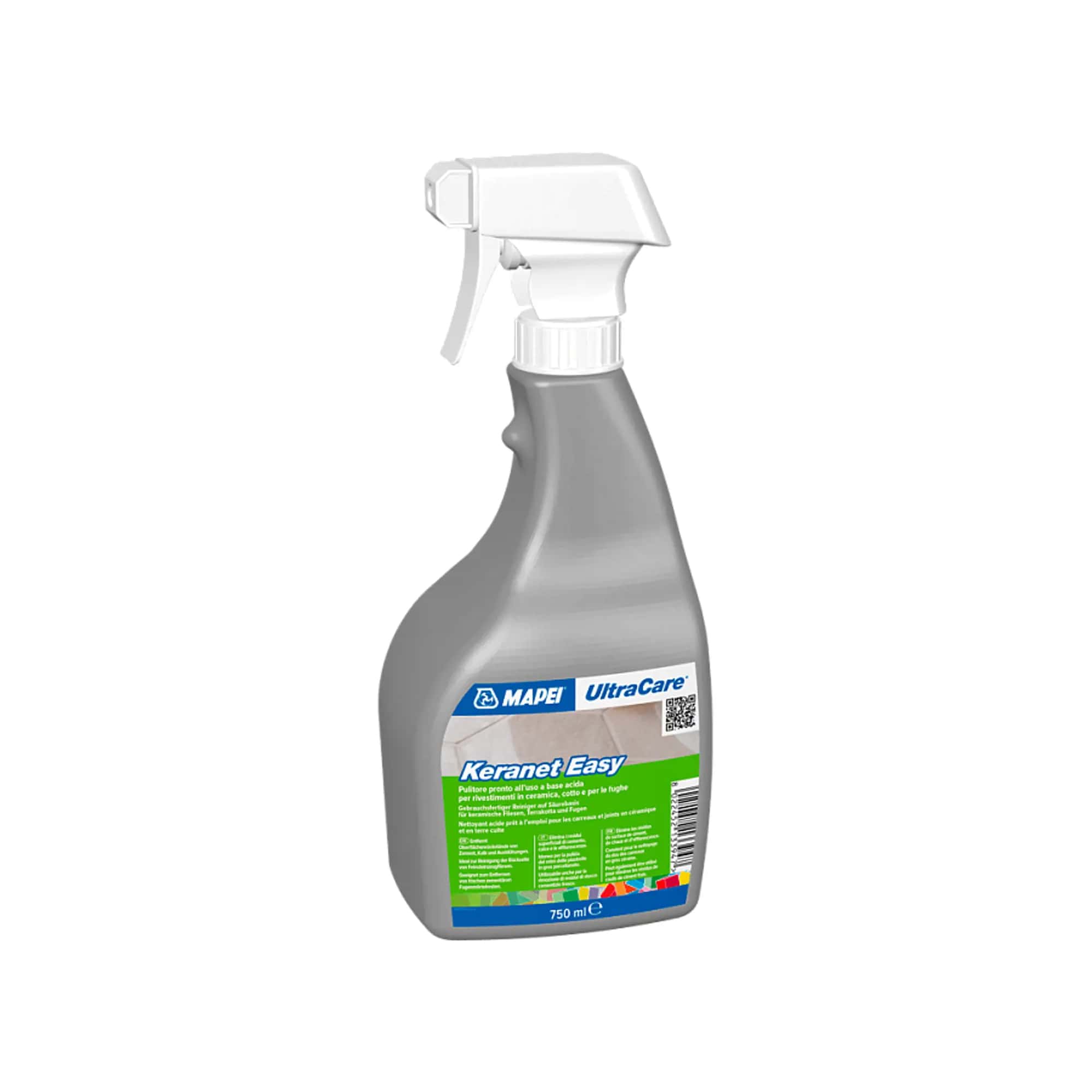 Средство для удаления цементных остатков Mapei ULTRACARE KERANET EASY SPRAY 0,75 л