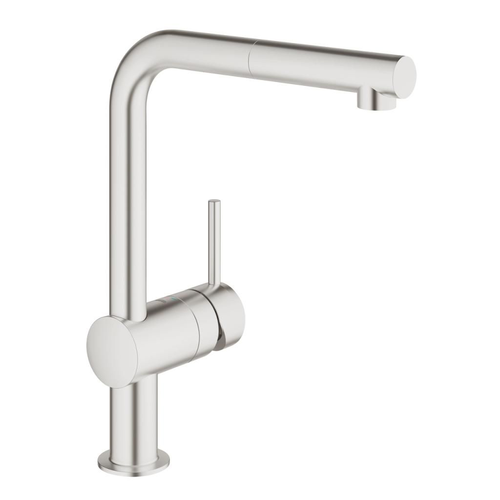 Смеситель для мойки GROHE MINTA вытяжной излив 3/8 32168DC0