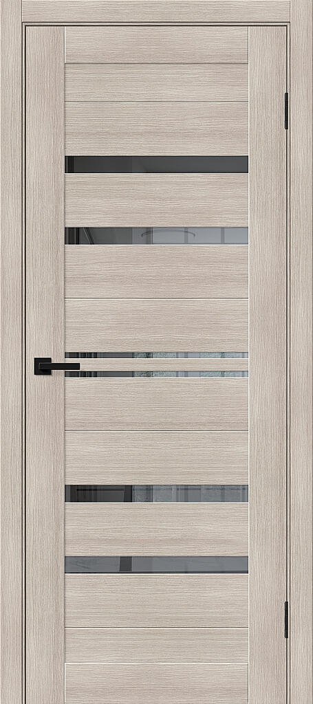 Дверь межкомнатная полотно Браво-30 эко шпон Cappuccino Melinga 2000x900 мм Mirox Grey