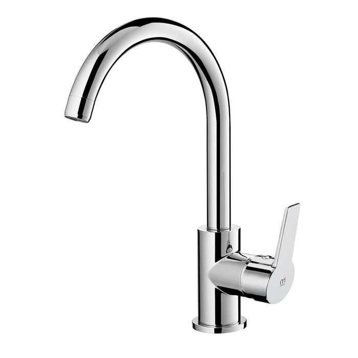 Смеситель для мойки Milardo Meal высокий излив M01SBJ0M05