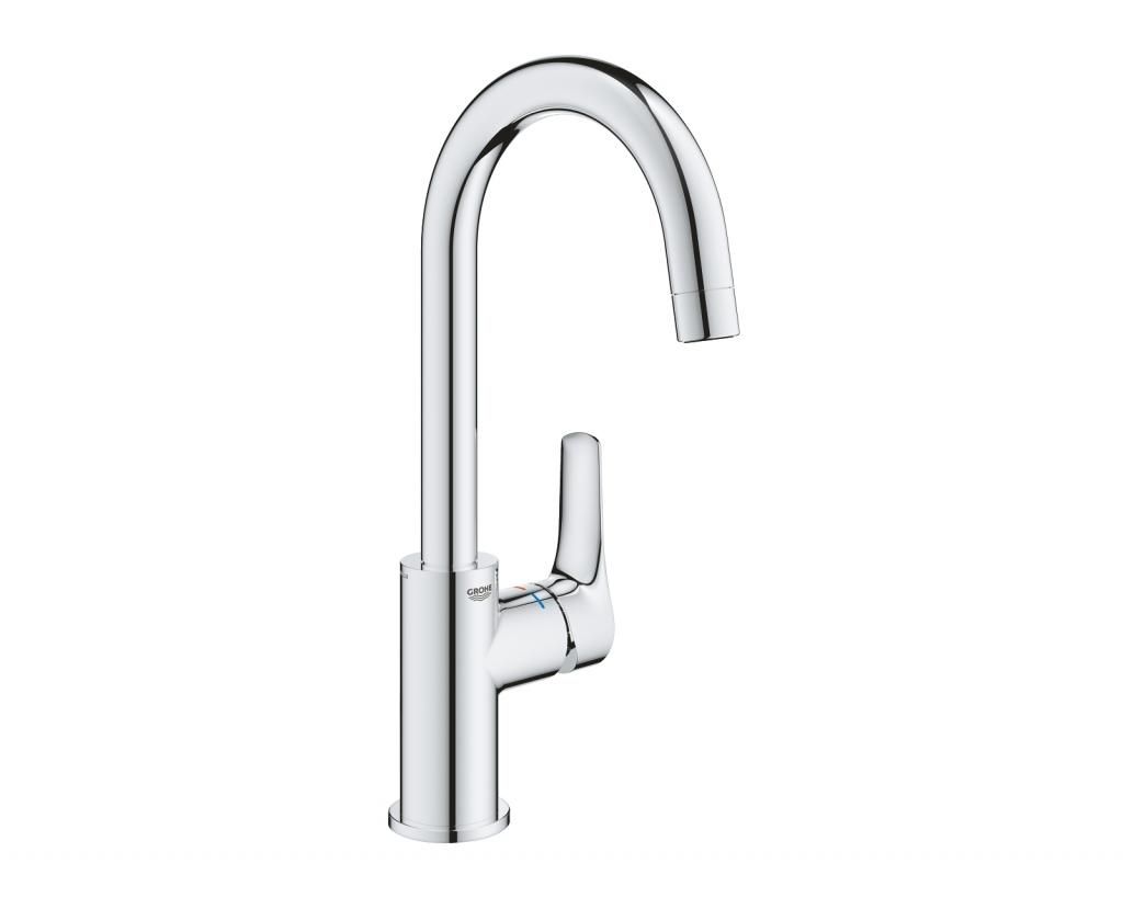 Смеситель для умывальника GROHE EUROSMART донный клапан 3/8 23970003