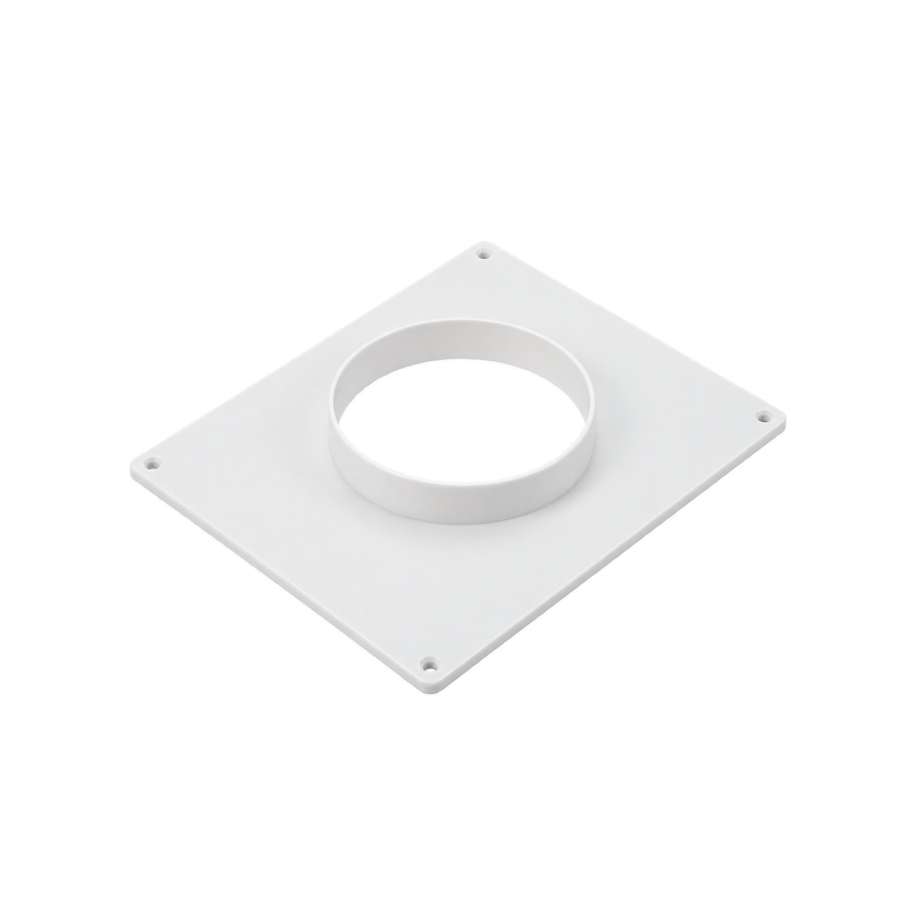 Торцевая площадка пластиковая круглая ArtPlast ТПП 100, 240*205 мм