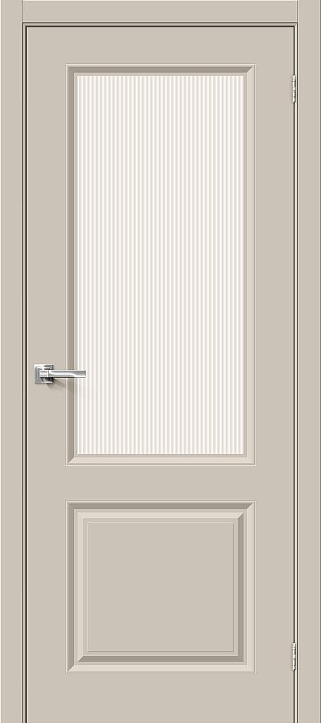 Дверь межкомнатная полотно Скинни-13 эмаль Creamy 2000x600 мм