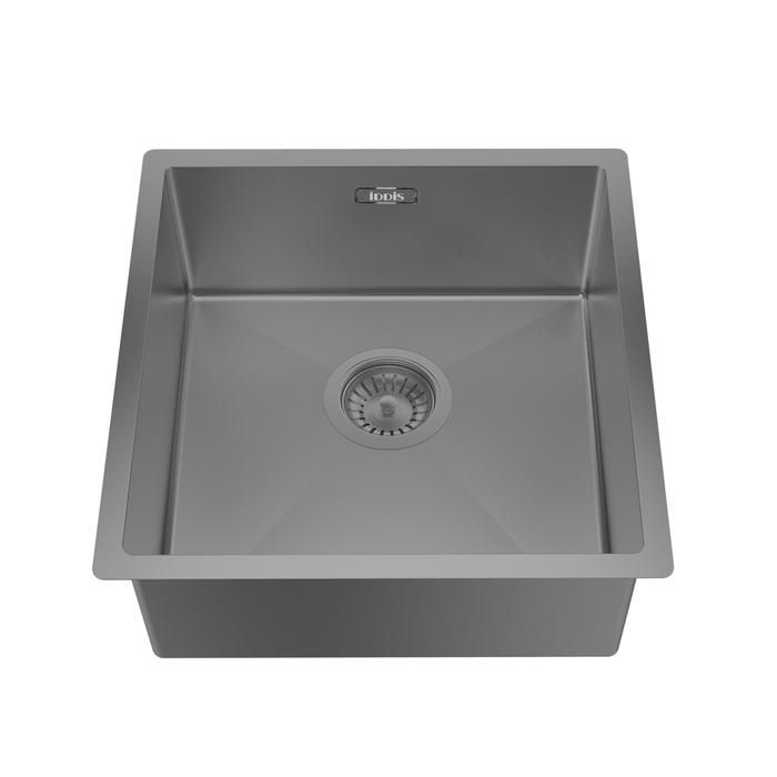 Мойка IDDIS 440*440 Edifice квадратная EDI44G0i77 графит - фото 2