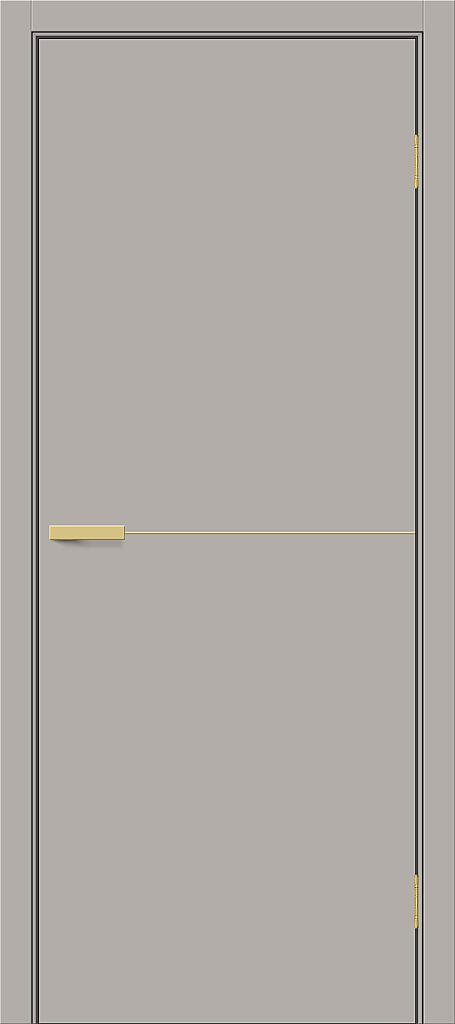 Дверь межкомнатная полотно Браво-0.21.П (SG:P3) пэт Grey Silk 2000x900 мм