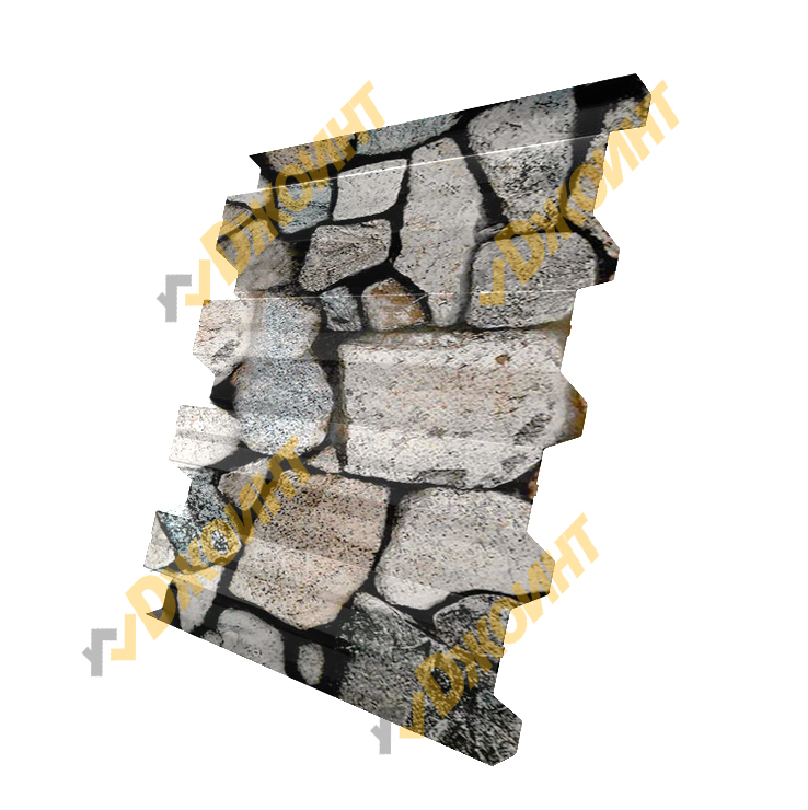 Профнастил Н-60 0,5 Printech Stone Castle (Каменный замок)