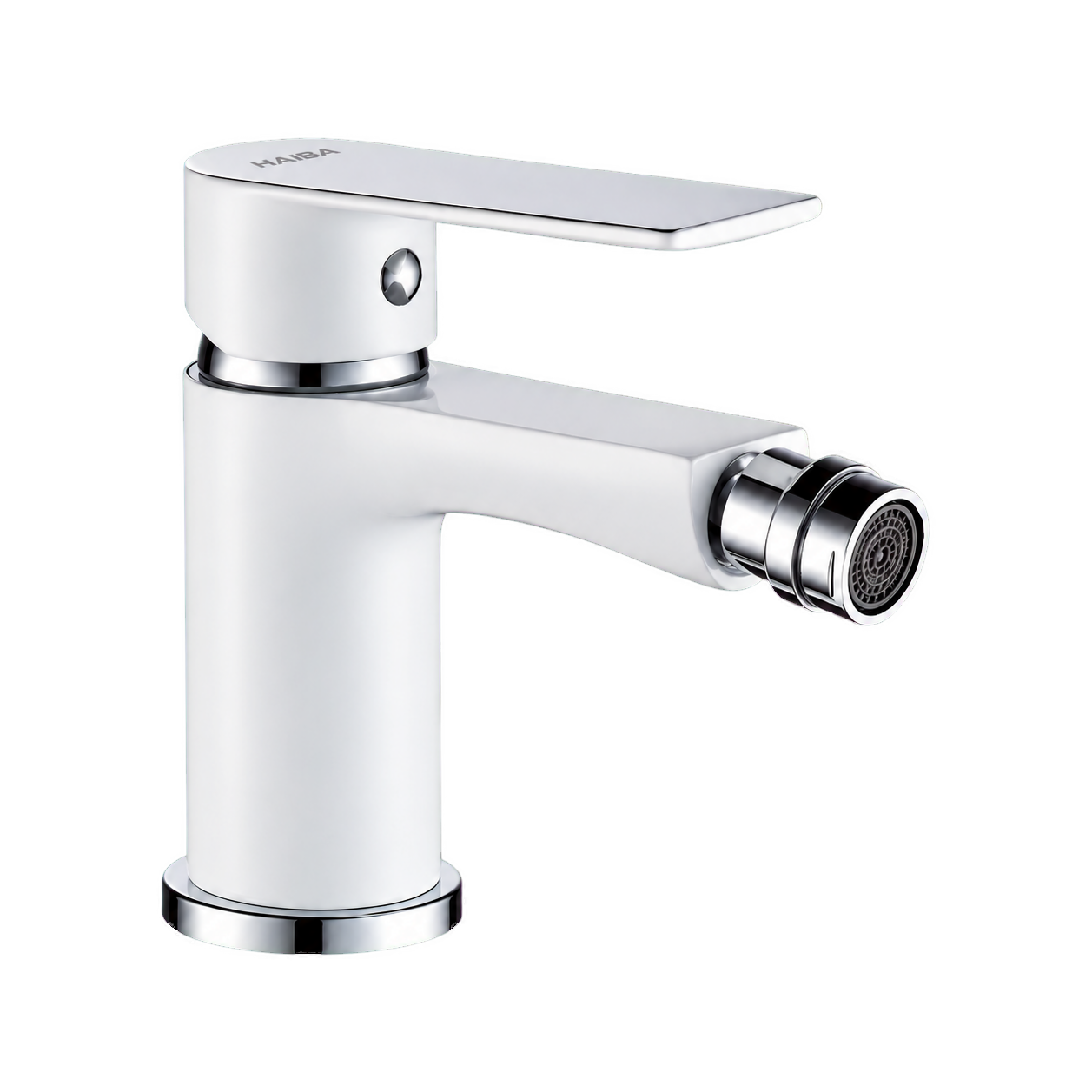 Смеситель для биде HAIBA HB50505-8 белый, хром