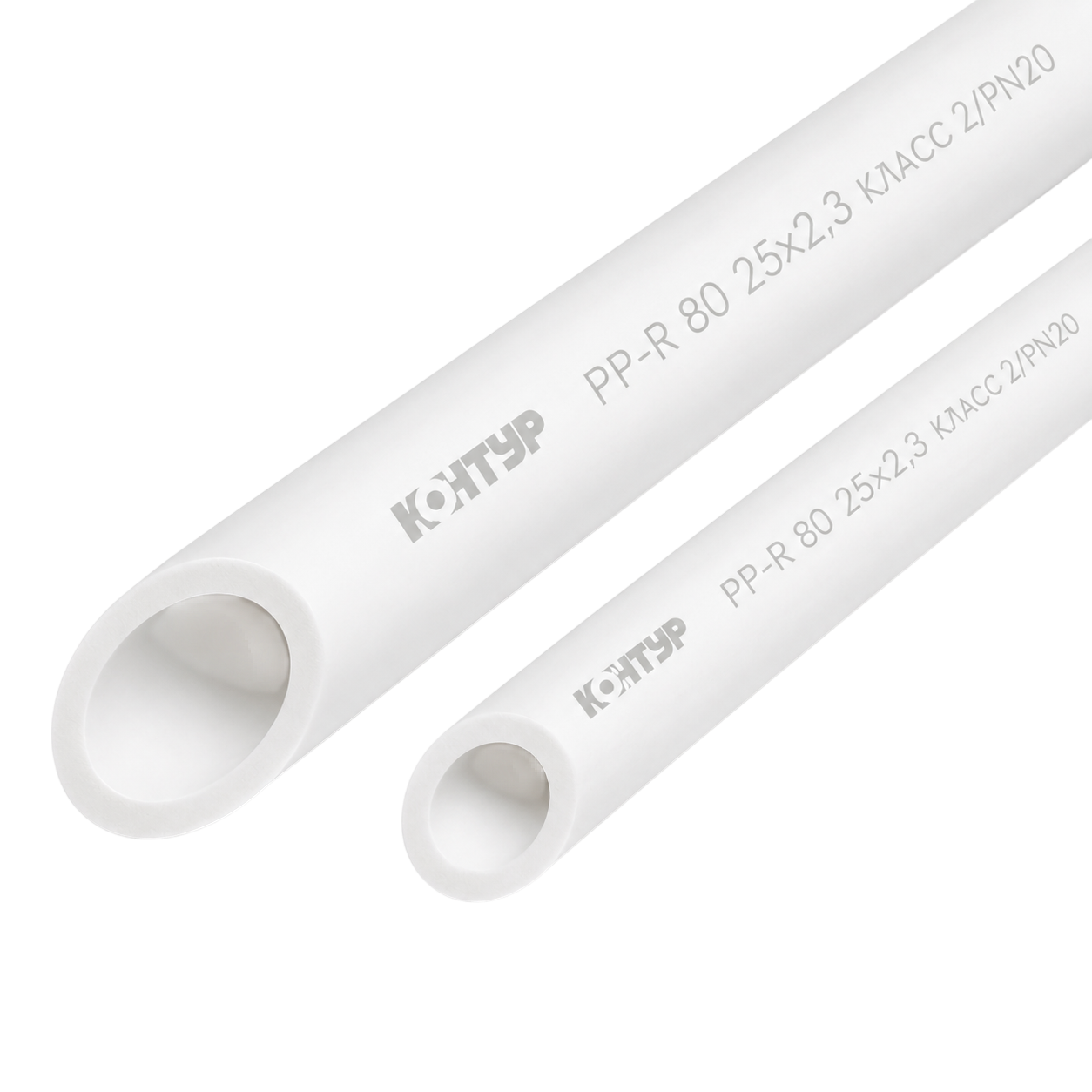 ПП Труба КОНТУР 50x4,6 PN10 для холодной воды (4 м в упак)
