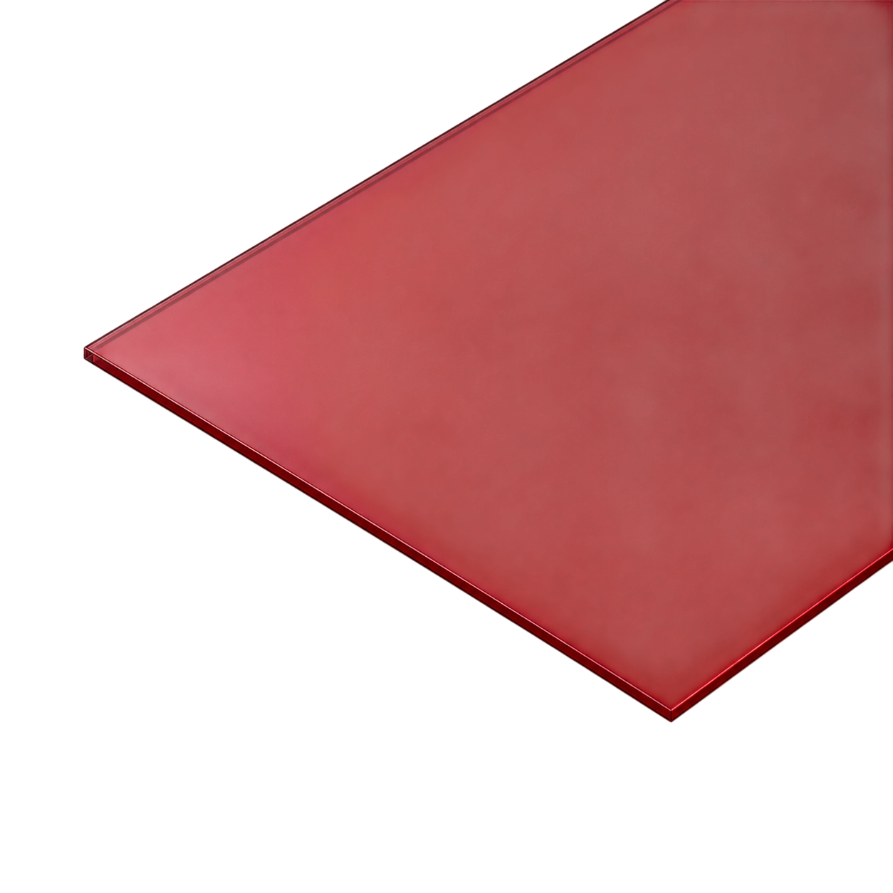 Оргстекло (акриловое стекло) ACRYMA Красное 2 мм (1,525*2,05 м)