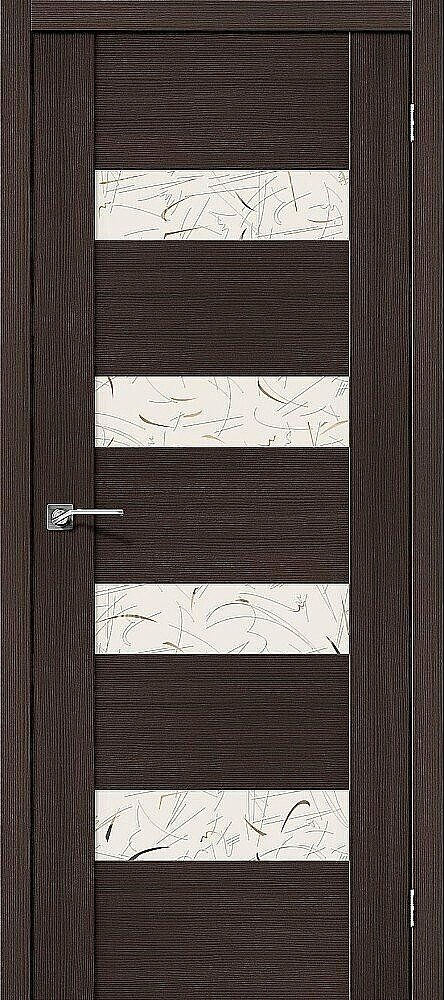 Дверь межкомнатная полотно VM4 эко шпон Wenge Veralinga 2000x600 мм