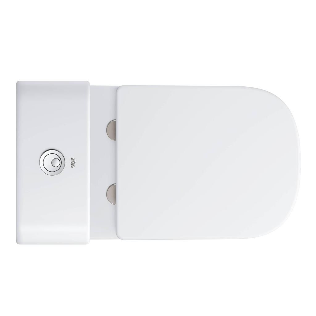 Унитаз GROHE EURO CERAMIC пристенный безободковый 3933800H - фото 3