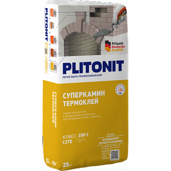 PLITONIT СУПЕРКАМИН ТЕРМОКЛЕЙ Термостойкий клей, 25 кг