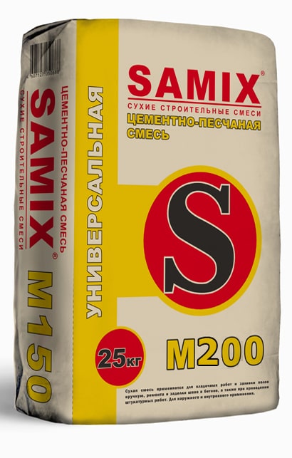 SAMIX Смесь кладочная М 200 25 кг