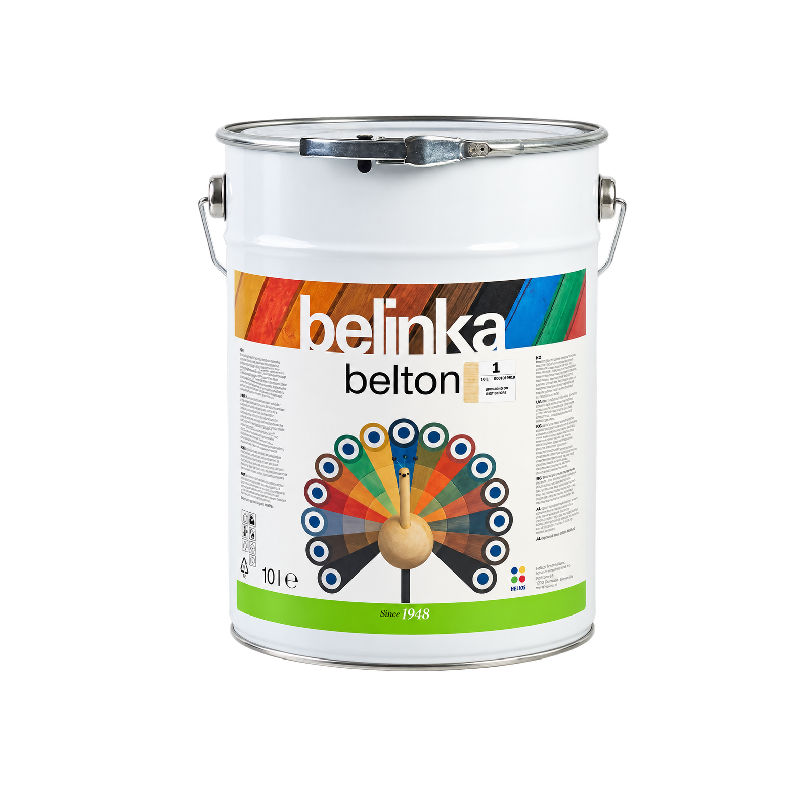 Лазурное покрытие Belinka Toplasur No12 бесцветное, 10 л