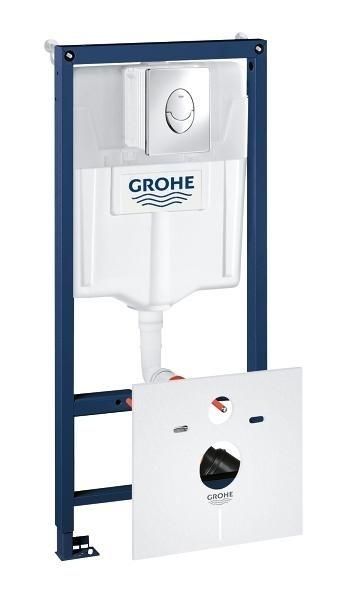 Монтажная система GROHE RAPID SL4 38750001 для унитаза комплект, с кнопкой