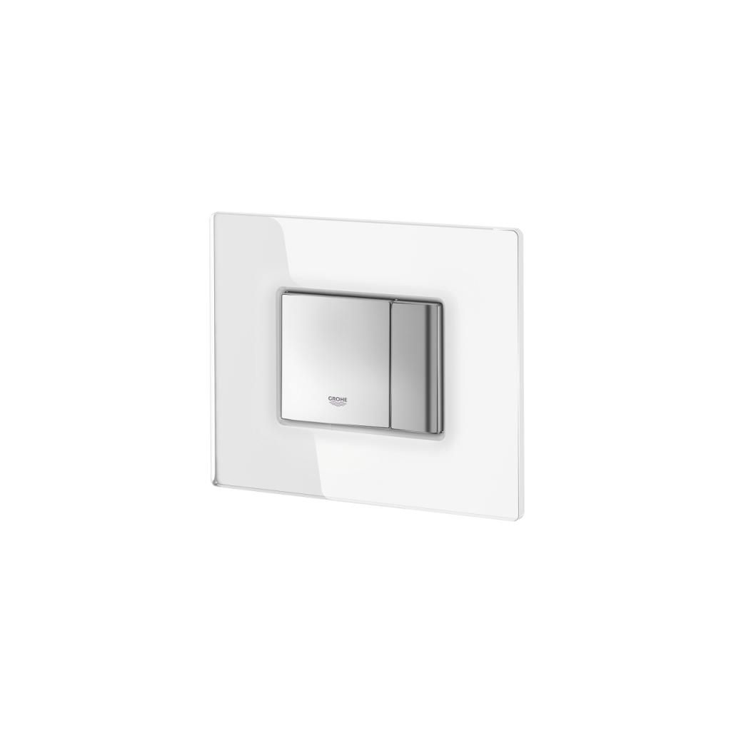 Клавиша двухрежимная GROHE Skate Cosmo 156*197 матовая белая 38845MF0 - фото 4