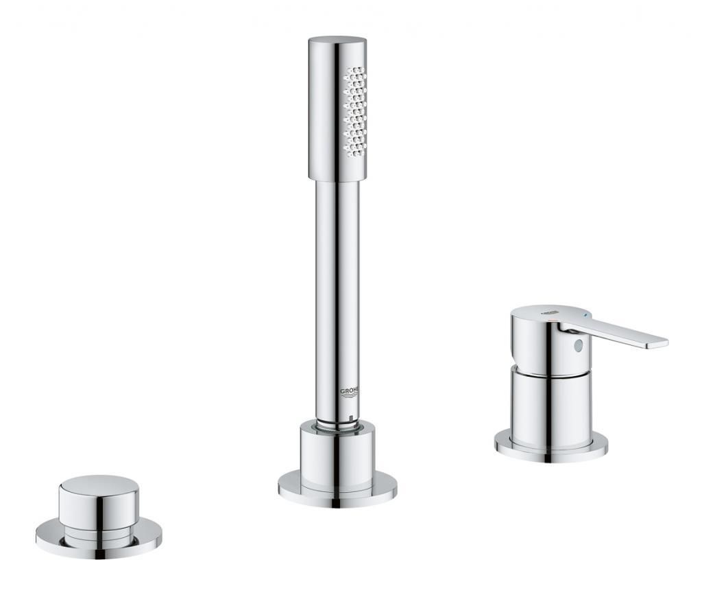 Смеситель для ванны GROHE LINEARE набортный, на 3 отверстия 19965001
