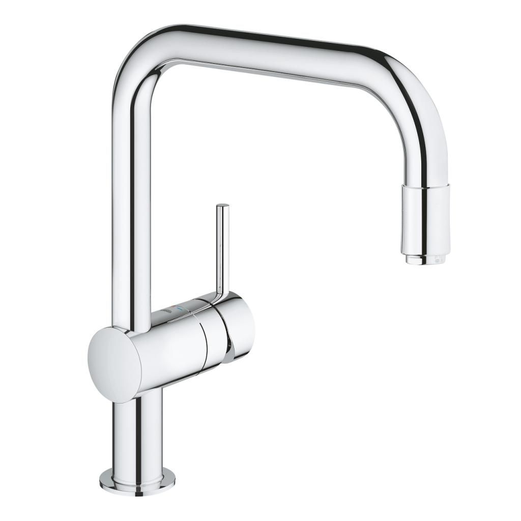 Смеситель для мойки GROHE MINTA вытяжной излив 3/8 32067000