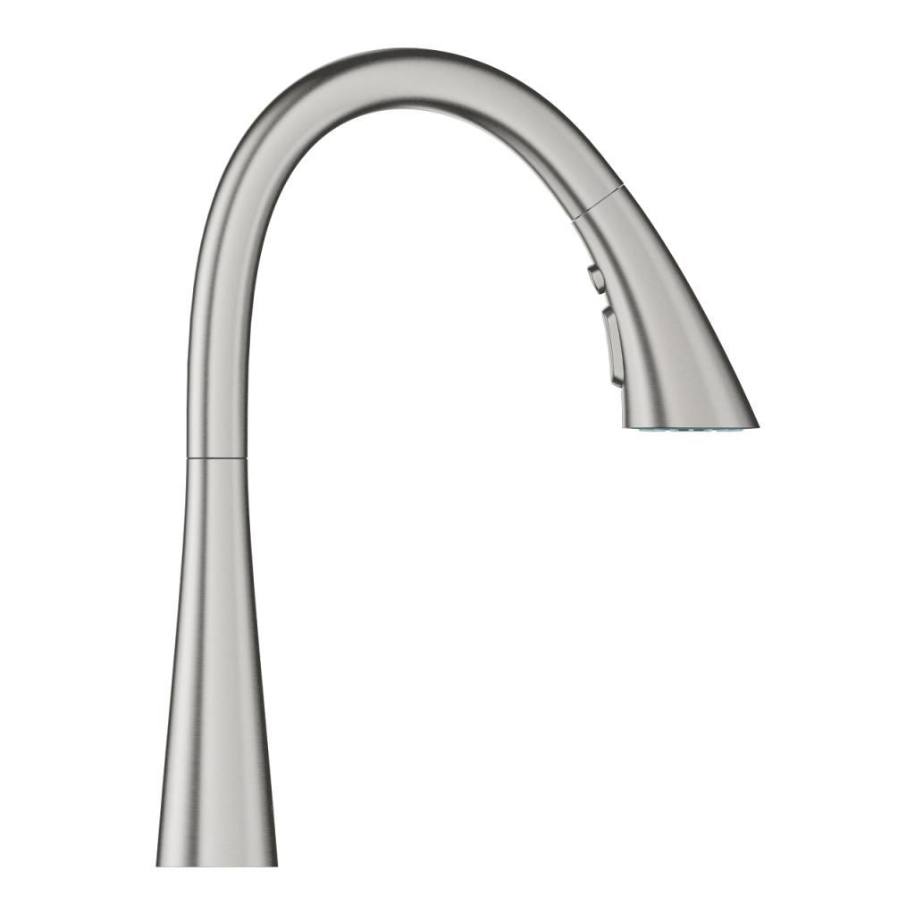 Смеситель для мойки GROHE ZEDRA вытяжной излив 3/8 32294DC2 - фото 3