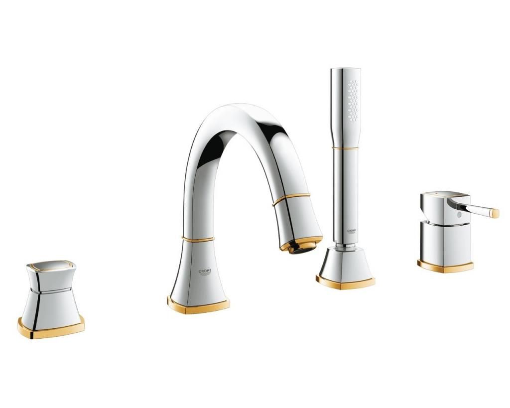 Смеситель для ванны GROHE GRANDERA набортный, на 4 отверстия 19936IG0