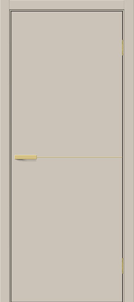 Дверь межкомнатная полотно Браво-0.21.П (SG:P3) пэт Cream Silk 2000x600 мм