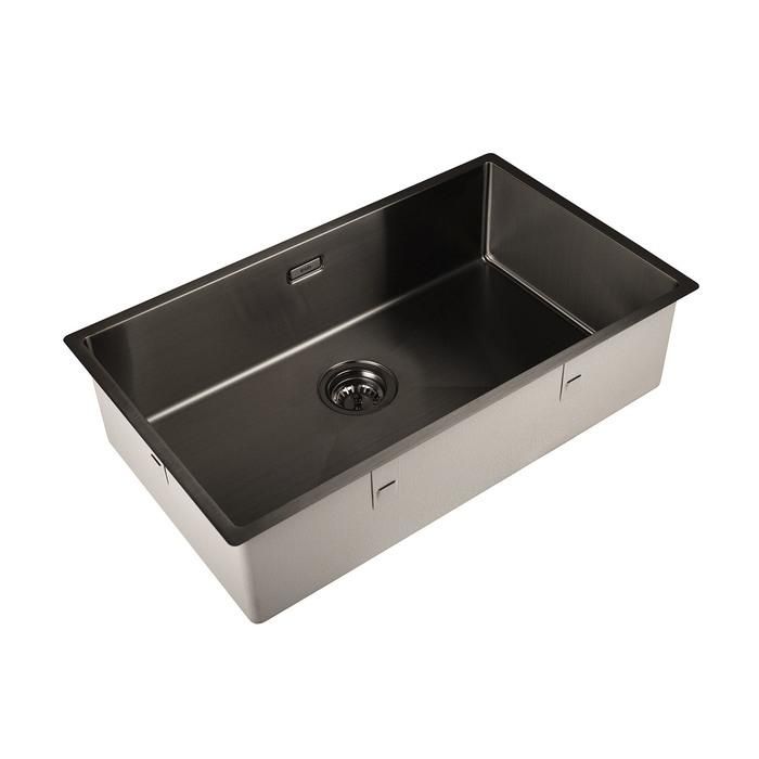 Мойка IDDIS 740*440 Edifice прямоугольная EDI74G0i77 графит - фото 2
