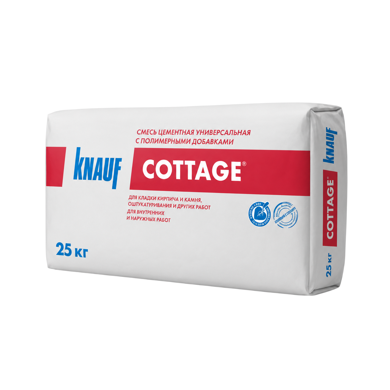 KNAUF Коттеджная Смесь цементная универсальная 25 кг