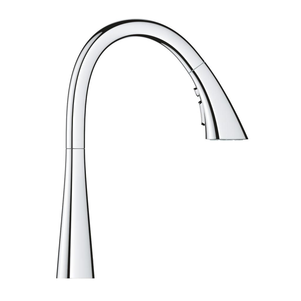 Смеситель для мойки GROHE ZEDRA вытяжной излив 3/8 32294002 - фото 4