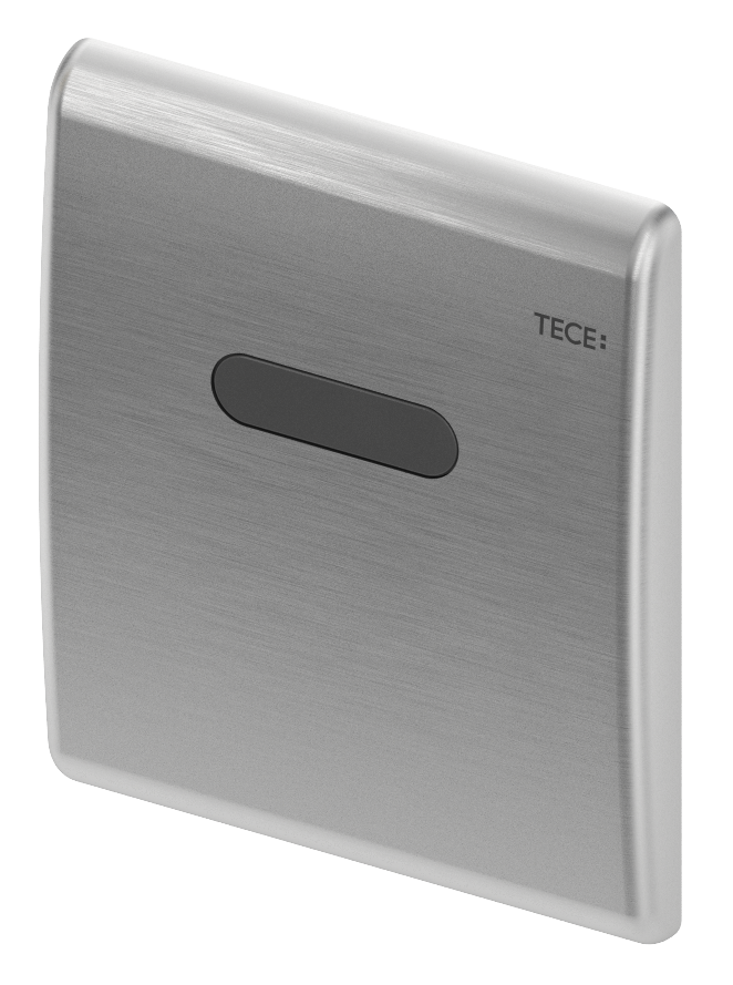 Панель смыва с инфракрасным датчиком для писсуара TECEplanus Urinal 6 V-Batterie, нержавеющая сталь, сатин