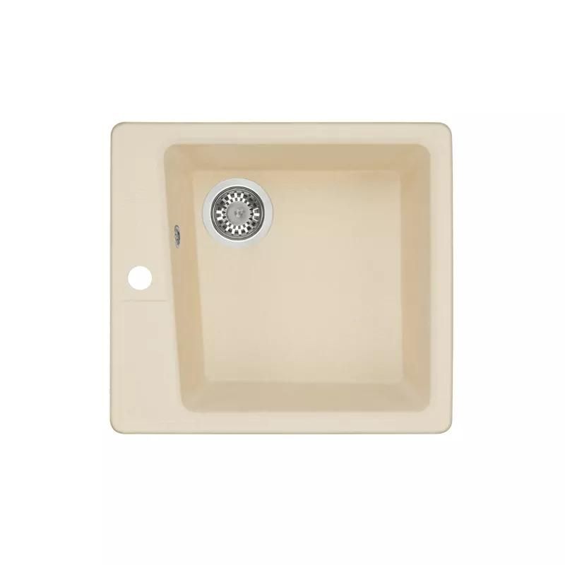 Мойка ПАРМА 510*470 шампань с сифоном AQUATON 1A713032PM290