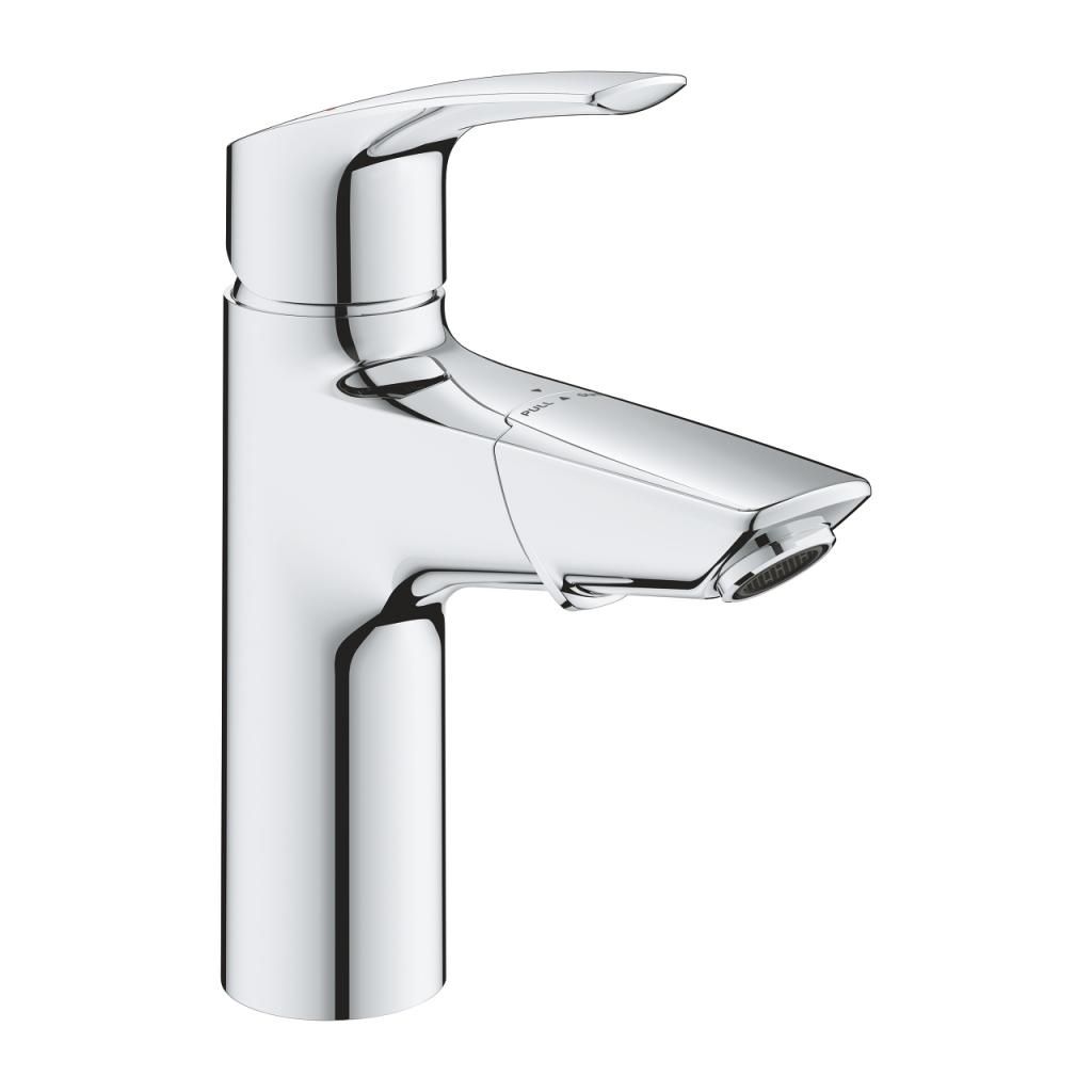 Смеситель для умывальника GROHE EUROSMART вытяжной излив, донный клапан 3/8 23976003