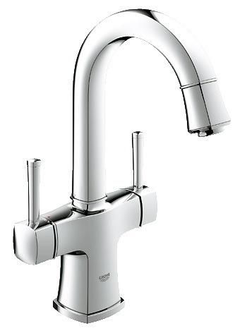 Смеситель для умывальника GROHE GRANDERA донный клапан 3/8 21107000