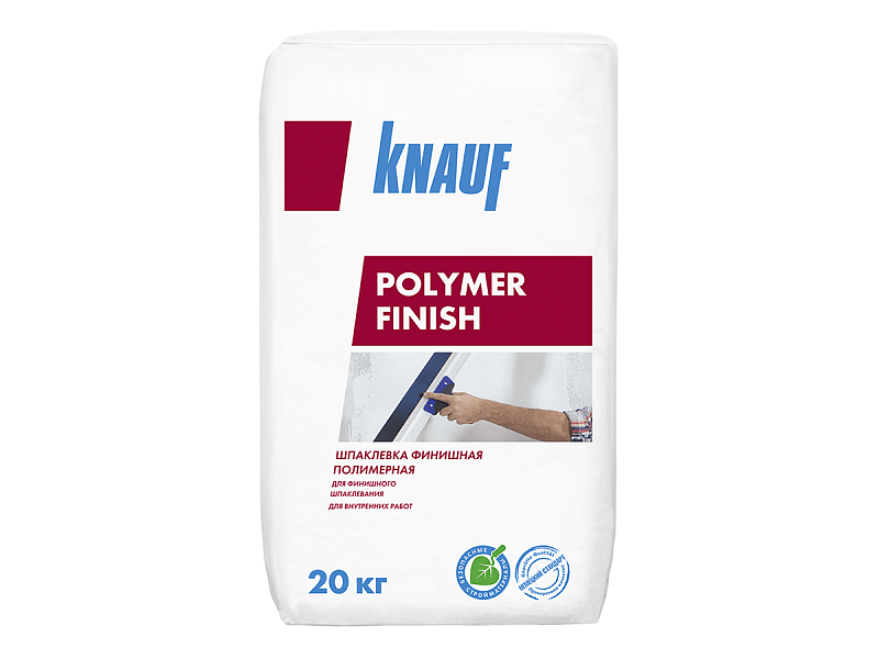 KNAUF ПОЛИМЕР ФИНИШ Финишная полимерная шпаклевка 20 кг