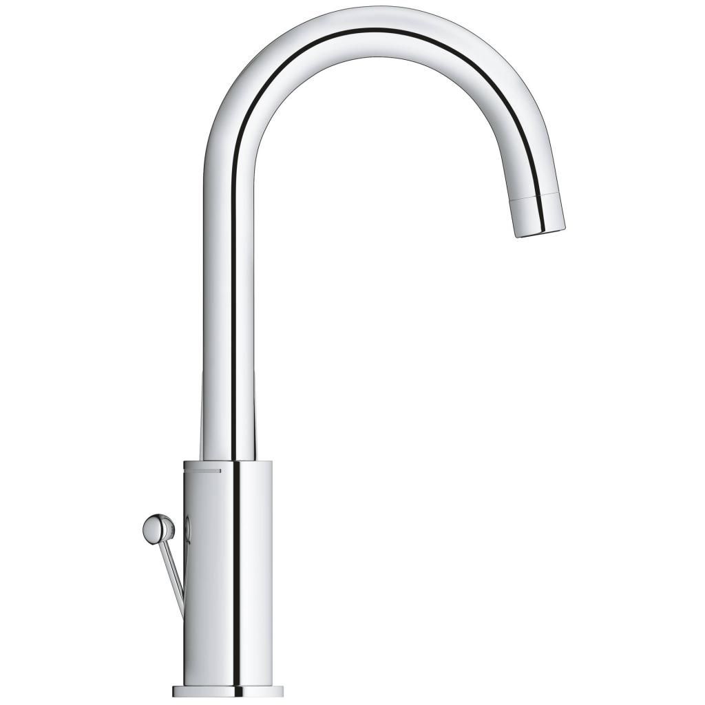 Смеситель для умывальника GROHE BAUCURVE донный клапан 3/8 23090000 - фото 3